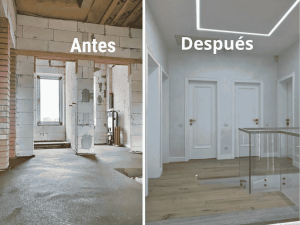 Trabajos de acabado en una casa nueva de 170 m² por 90.000 €